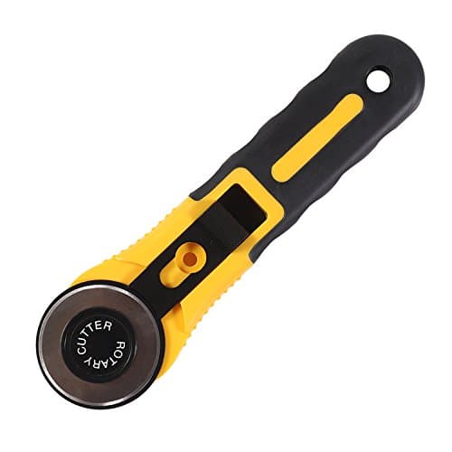 MANUFORE 45mm SK-5 Blade Straight Handle Rotary Cutter Tool