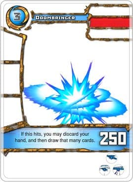 Redakai - Doombringer - Gold Pack Exclusive Rares