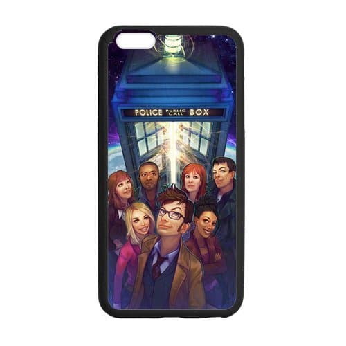 Doctor Who, Custom Iphone 6 6s plus (5.5 inch) Case Cover TPU Rubber