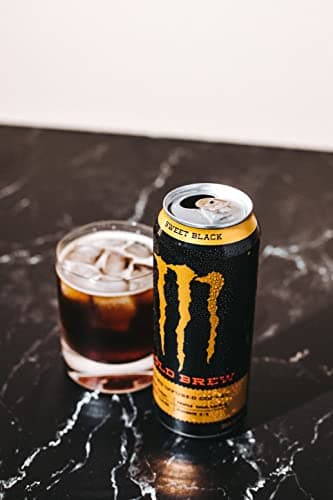 Monster Energy Java Nitro Cold Brew Sweet Black, Coffee + Energy Drink, 13.5 Ounce Liquid (pack of 12)