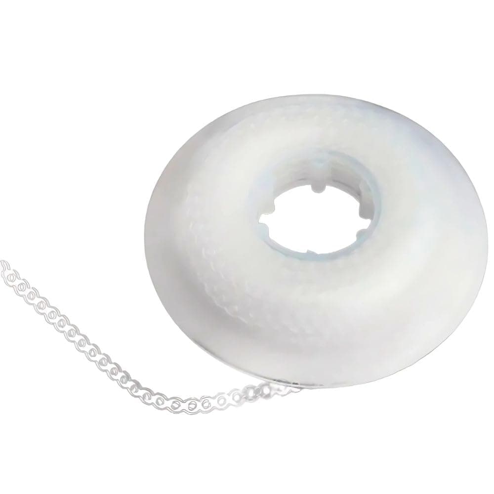 E-Chain – White | Latex-Free Orthodontic Power Chain | Continuous Design | Medical Grade | High Tear Strength