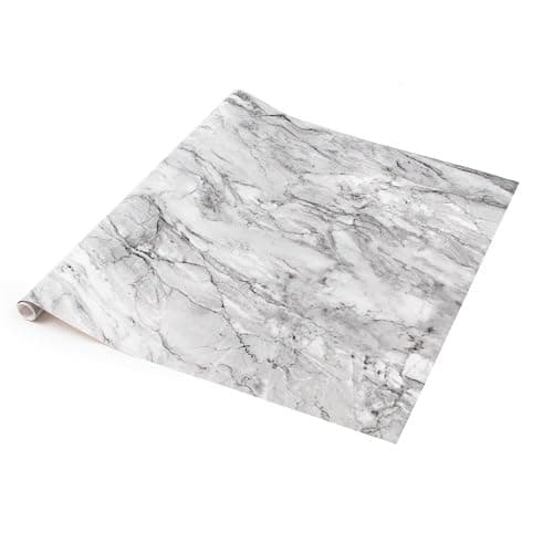 90cm x 5m d-c-fix Marble Romeo Grey Sticky Back Plastic Vinyl wrap Film (200-5605)