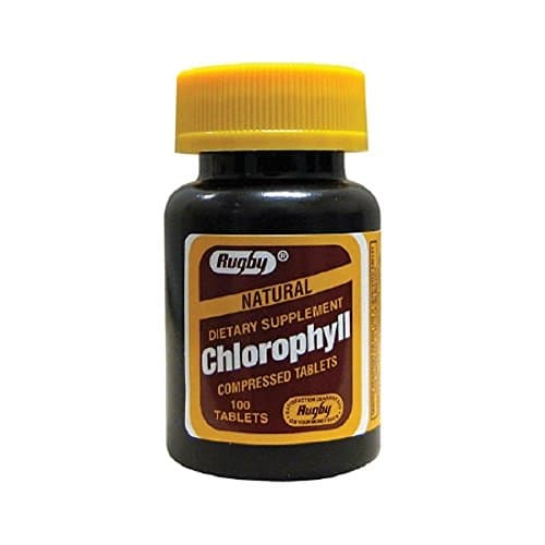 Rugby - Chlorophyll Supplement - 3 mg Strength - Tablet - 100 per Bottle - Spearmint-McK