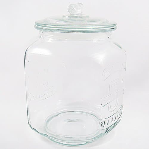 Glass jar capacity: rice 5Kg