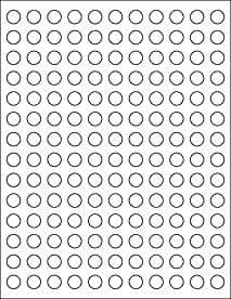 Dice Stickers 1/2in Round 154 Stickers WONST5EA1