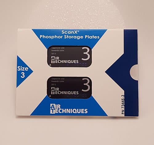 AIR TECHNIQUES ScanX Intraoral Phosphor Plates Size 3, 2/pk #73445-3