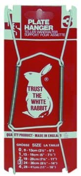 2 X Plate Hanger No. 3 (Size 24-36cm), 9.5"-14"