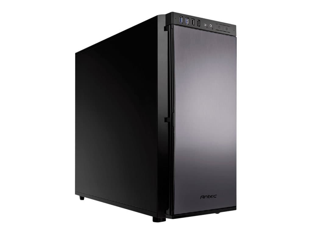 Antec Performance Series P100 Mid-Tower Silence PC Computer Case with 9 Tool-Free Drive Bays, USB 3.0/2.0, Rear Water Cooling, 120/140mm Fan and CPU Cutout ATX/M-ATX/Mini-ITX Support