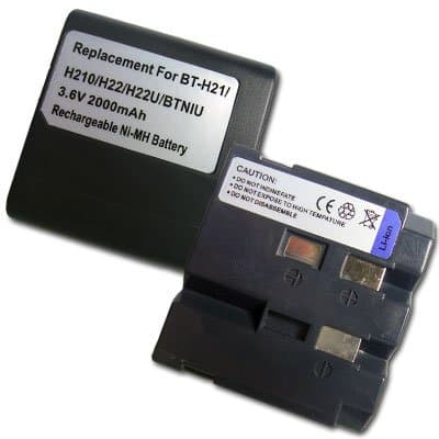 Battery for Sharp Viewcam BT-H21/BT-H22U/BTH21U/BTH22U