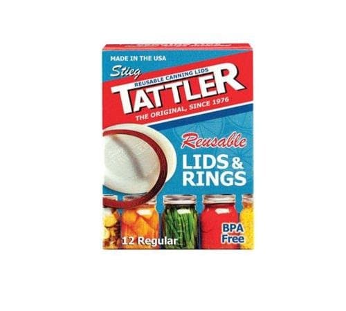 TattlerCanning Lids 4 Oz Regular Mouth Boxed