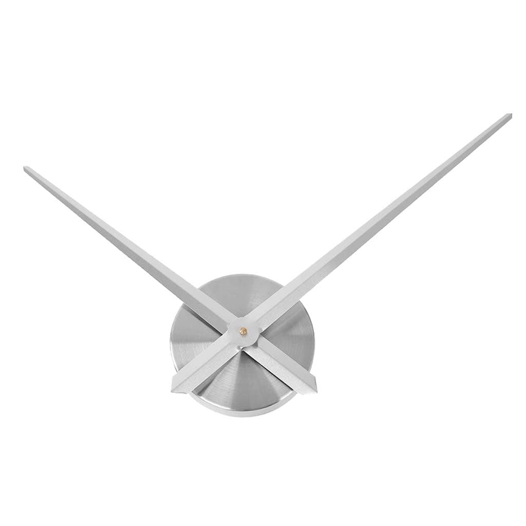 AILILIFE 3D Clock Hands, DIY Large Clock Movement Mechanism with 12 Inch Long Spade Hand, 3D Wall Clocks Home Decor