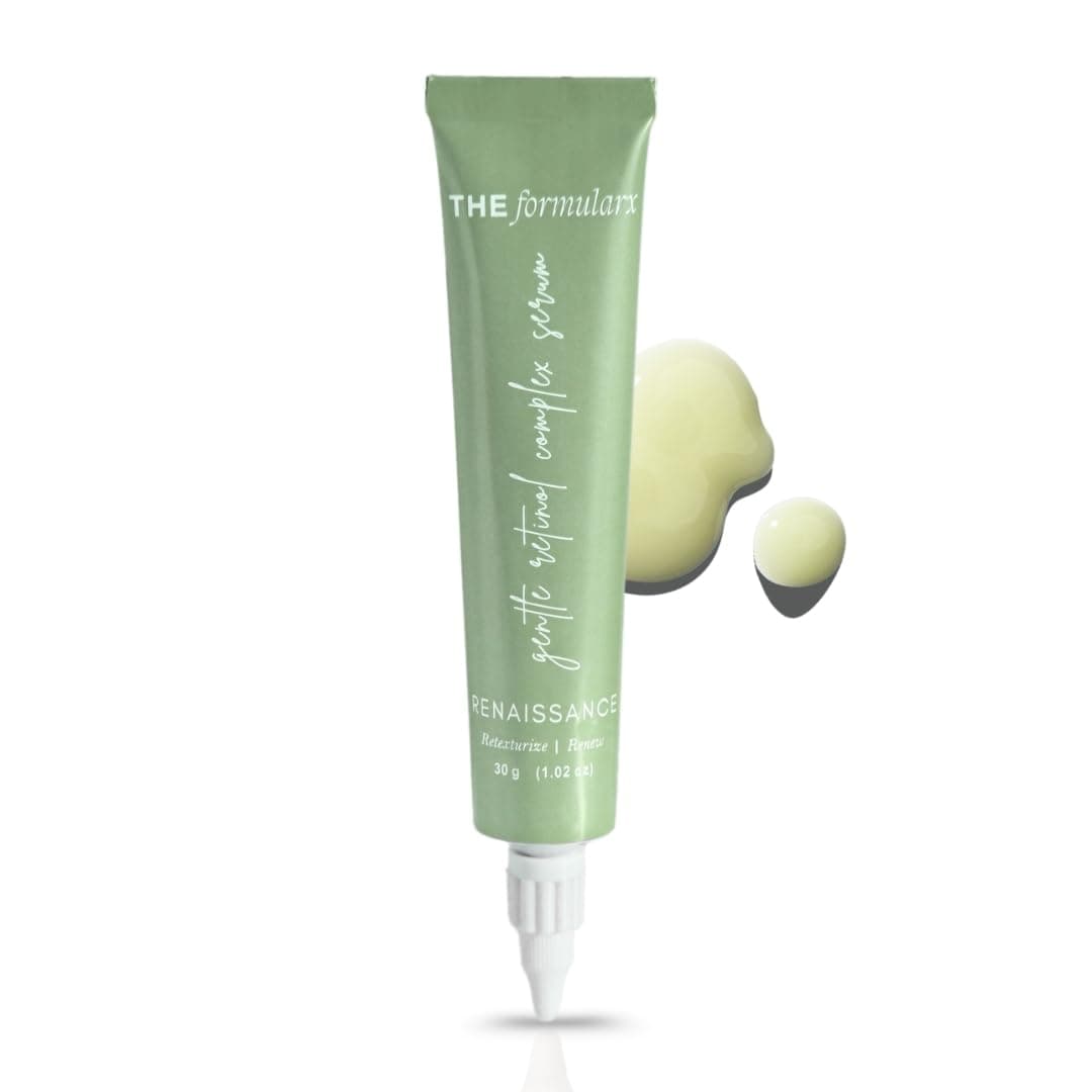 The Formularx 0.1% Retinol + 0.5% Granactive Retinol Gentle Complex Serum With Niacinamide & Bakuchiol | For Acne, Acne Marks, Dark Spots, Wrinkles, & Pores | Anti Aging & Brightening Face Serum | 30G