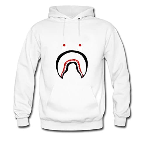Bape Shark Pullover Hooded Sweatshirt Men Hoodies
