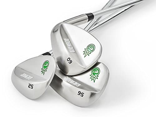 BombTech Golf - Premium Golf Wedge Set for Men - 52 56 60 Golf Wedges - (Gap Wedge, Sand Wedge, Lob Wedge)