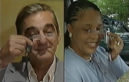 Fold-up Eyeglasses Phone Vision Gear with Protective Holder Quick Peek Book Map Reading Glasses with Keyring Attachment Men Women Outdoor