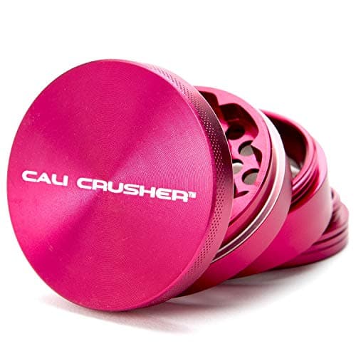 Pink 2.5in Cali Crusher 4 Piece Herb Grinder…