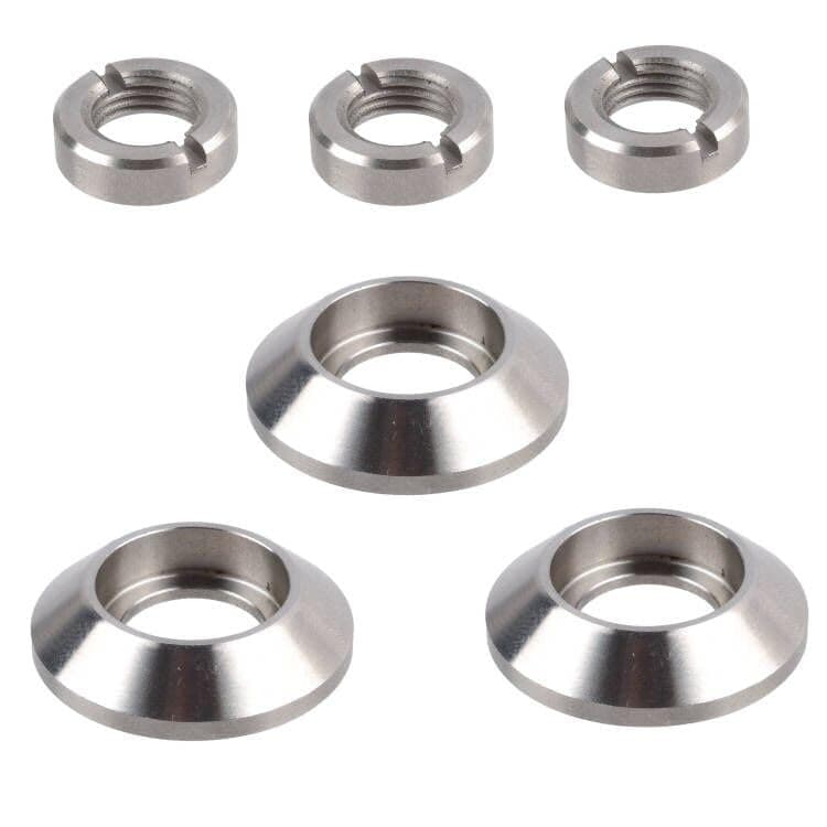 Dashboard Switch Bezel and Nut Set Compatible with Jeep CJ5 CJ7 CJ8 1972-1986 Headlights Wiper and HVAC Fan Switch Replace 987911 4000056