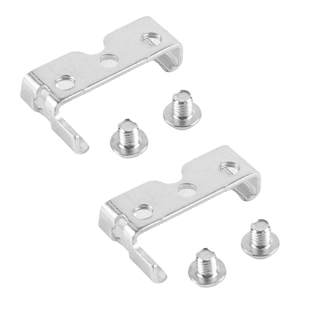 2 Set Hair Clipper Latch Plate Adjusting Lever Base Blade Mounting Bracket with Screws for Wahl Cordless Magic Clip 5 Star Clippers 8148 8591 8504 1919 Repair Parts