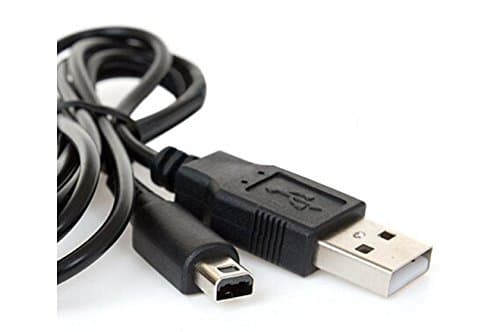 Nanovation 1.2m USB Charger Cable for Nintendo 3DS, 2DS, DSi, Compatible Devices