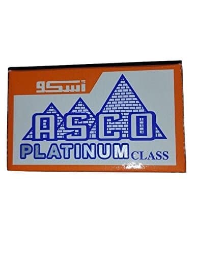25 ASCO Platinum Class Double Edge Safety Razor Blades
