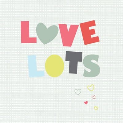 Love Lots Paper Print