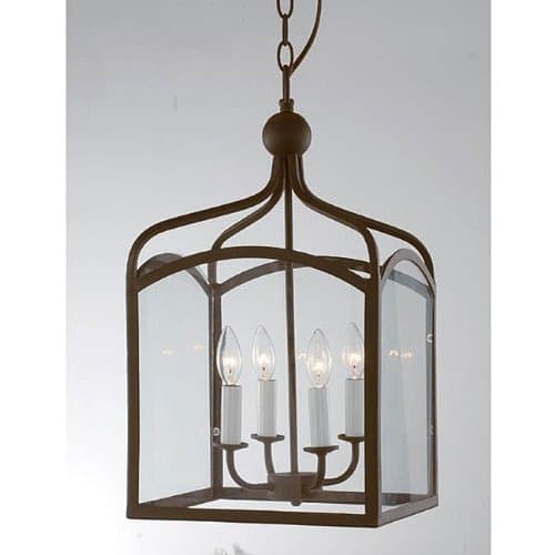 Jojospring Antique Copper 4-light Chandelier