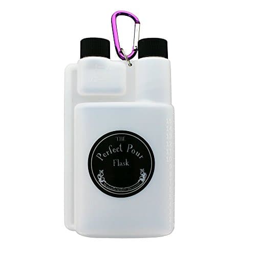 Perfect Pour Flask 16 oz Measures Shot Before Pouring