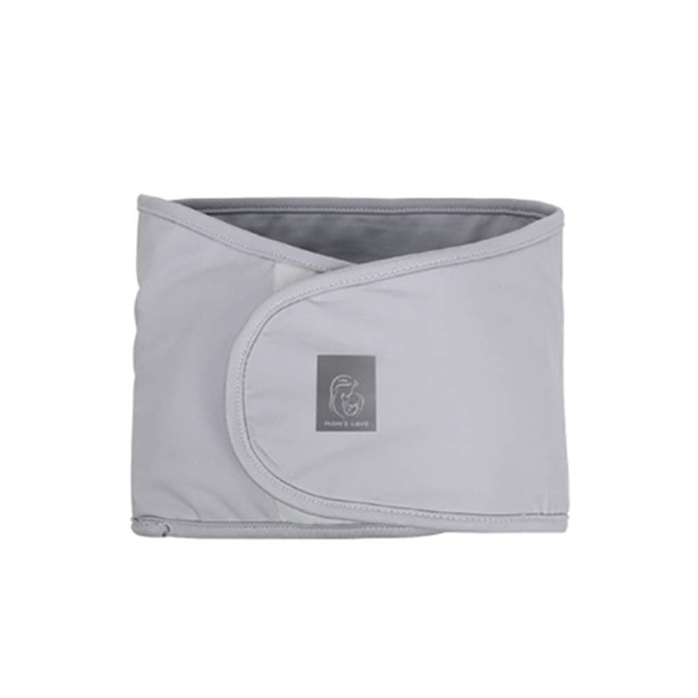 LOAOL Baby Swaddle Strap Infant Adjustable Arms Safe Sleeping Swaddle Wrap (Gray)