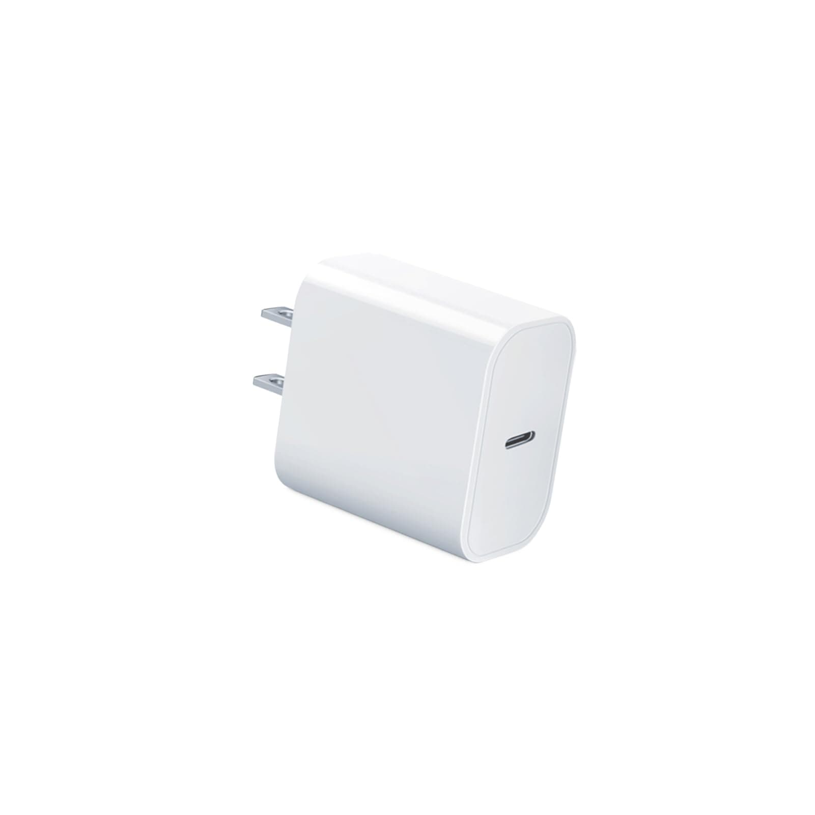 Fast USB-C Charger Block 20W for iPhone 17/16/15 Charger, Apple Watch/iWatch Series Ultra/11/10/9/8/7/6/SE/SE2/5/4/3, Type-C PD Fast Charging USBC Power Adapter Plug for AirPods 4/3/2/1, 1-Pack White