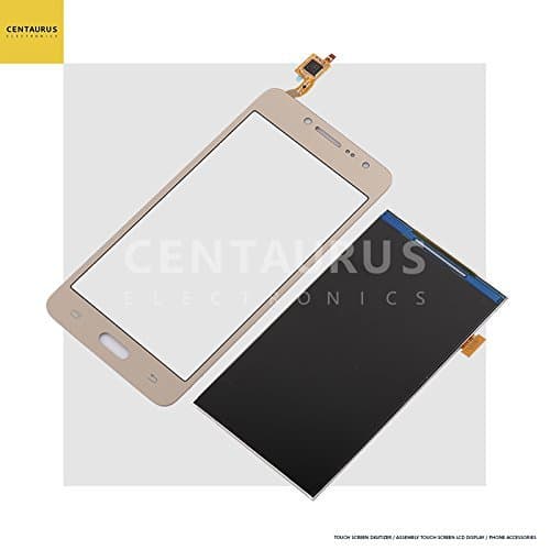 centaurus New Replacement for Samsung Galaxy J2 Prime G532F G532G G532M Grand Prime+ G532F/DS G532FD Touch Screen Digitizer Glass + LCD Display (Touch Screen + LCD Display Gold)