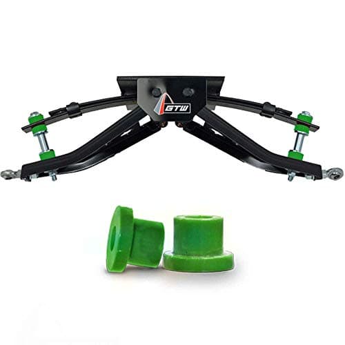 GTW Replacement A-Arm Bushing Set Golf Cart Lift Kits | Also Compatible with MadJax Lift Kits - Green