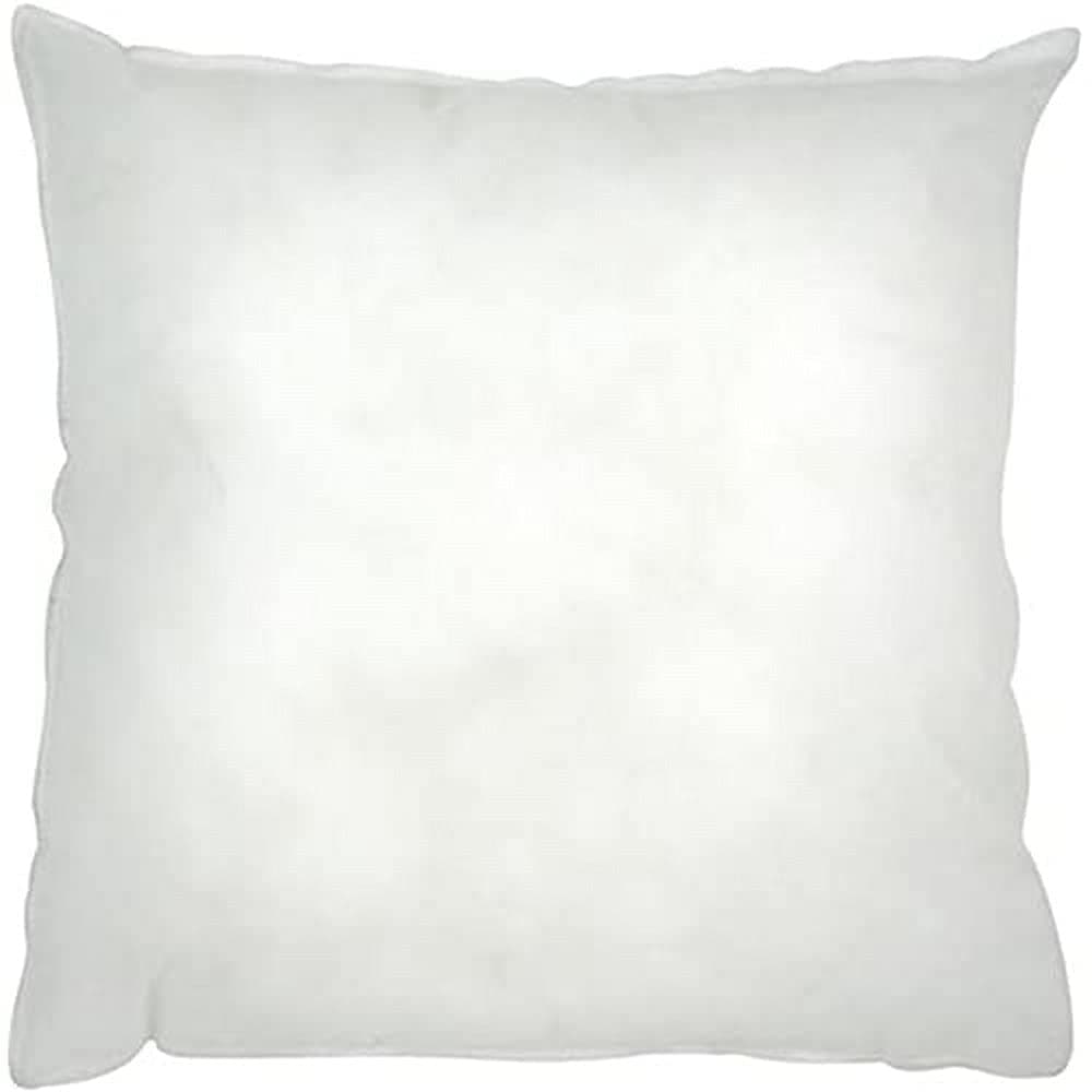 Riva Home Paoletti Hollowfibre Cushion Pad Insert Inner - Small Square Shape - 100% Polyester Filling - Double Stitched Edges - 30 x 30cm (12" x 12" inches) - Designed in the UK, White, CPAD3030