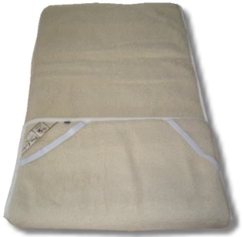 Natural Merino Wool Mattress Protector 120 x 220 under bed New Wool