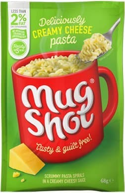 Mug Shot - Creamy Cheese Pasta Flavour - 68g (Multi-Pack - 5)