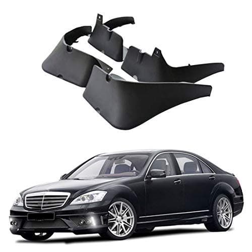 Richdoo Car Mud Flaps Splash Guard Kit Fender Mudguard Mud Flap Front and Rear Flaps/Guards Fit For S Class W221 2008-2013