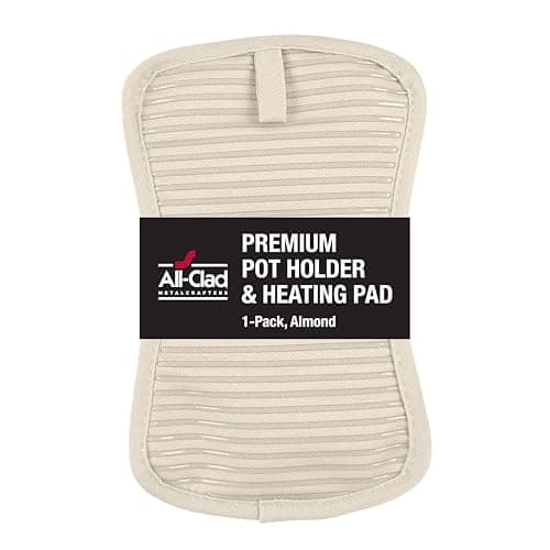 All-Clad Textiles Silicone Pot Holder, 1 Pack, Almond