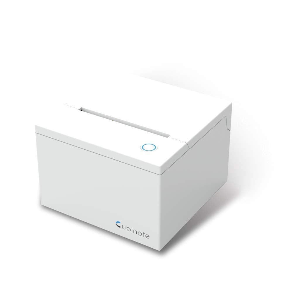 Pro Thermal Printer | Inkless Sticky Note Printer | Photo Printer | Wi-Fi and Bluetooth Mode | Compatible with iPhone and Android (White)