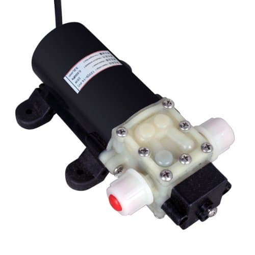 RV DC 12V Micro Diaphragm Water Pump 1.0GPM 3.2L/Min with Automatic Switch 1205