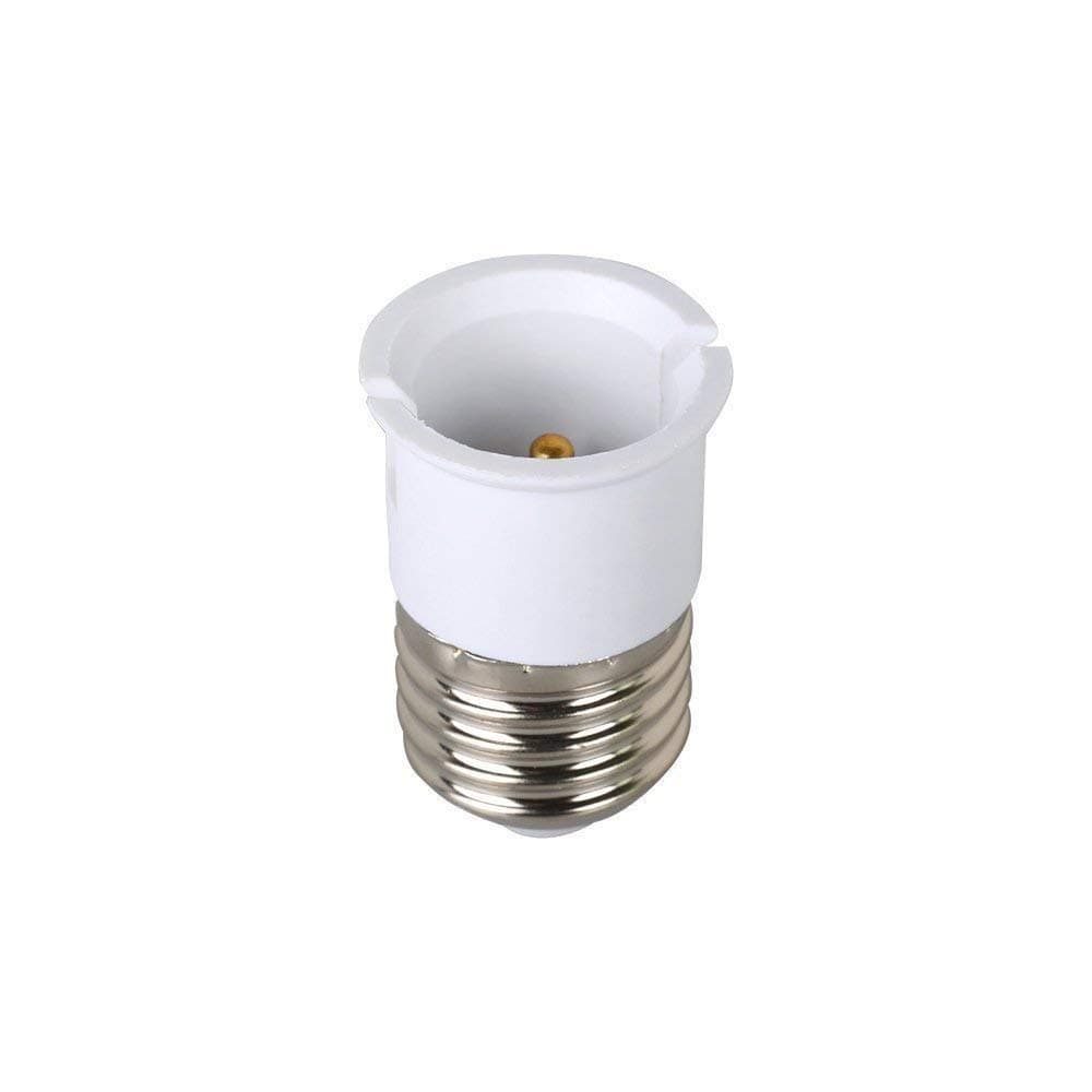 Lyyt | Lamp Socket Converter | E27 to B22 Fitting | Edison to Bayonet Adapter | Light Bulb Socket Converter | Lamp Bulb Adapter for LED, Halogen, CFL | UK Standard