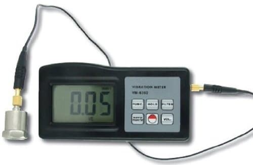 Gowegroup Vibration Meter, Vibration Tester, Bearing Condition Detector, Machine Condition Checker, Vibration Data Collector, Field Balancer Analyzer, GVM-6360-12