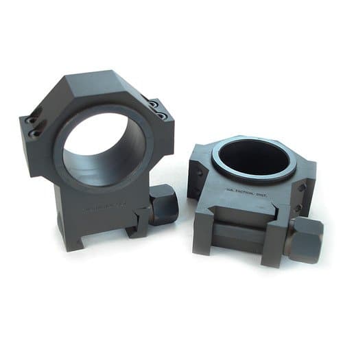 Steel 30mm Scope Rings with 1 in. Inserts, Matte Black 660002