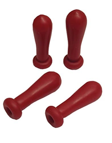 DT/1/DO01 Teat Rubber Latex, 2 mL, Red (Pack of 100)