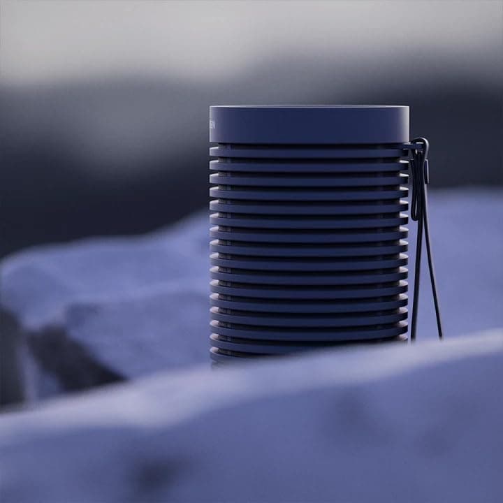 Bang & Olufsen Beosound Explore - Wireless Outdoor Bluetooth Speaker, IP 67 Dustproof and Waterproof, Navy