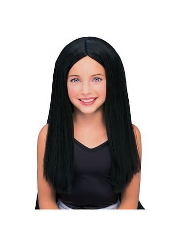 Rubie's Girl's Black Witch Wig