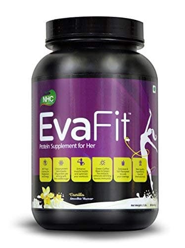 NHC EvaFit Women's Protein - 2.0 Lbs (Vanilla Smoothie Flavour) 30 Servings