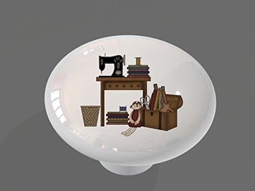 The Sewing Room Ceramic Drawer Knob