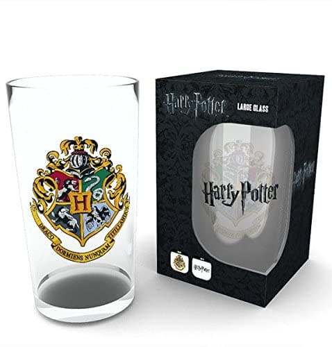 Harry Potter Official Logo Design Large Glass