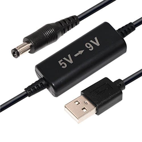 HeavenLights DC 5v to DC 9v Converter Step Up Voltage Converter DC - DC from 5V to 9V USB to 5.5 x 2.1mm