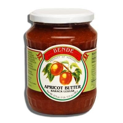 Apricot Butter, Lekvar (Bende) 30oz