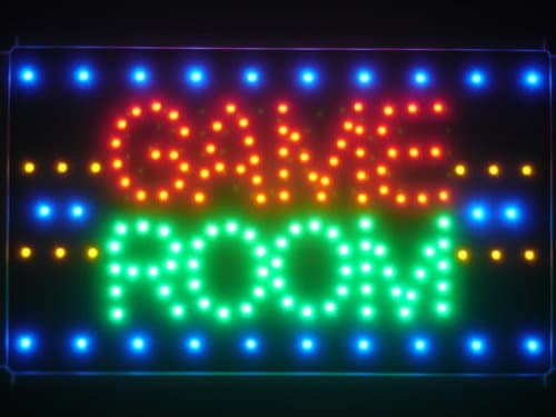 led047-r Game Room LED Neon Light Sign